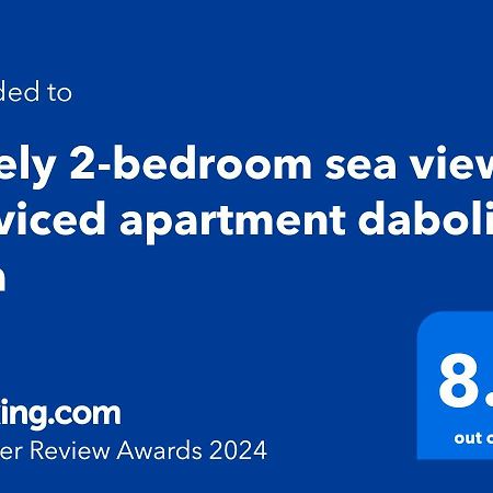 Lovely 2-Bedroom Sea View Serviced Apartment Dabolim Goa ภายนอก รูปภาพ