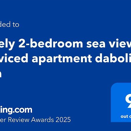 Lovely 2-Bedroom Sea View Serviced Apartment Dabolim Goa ภายนอก รูปภาพ